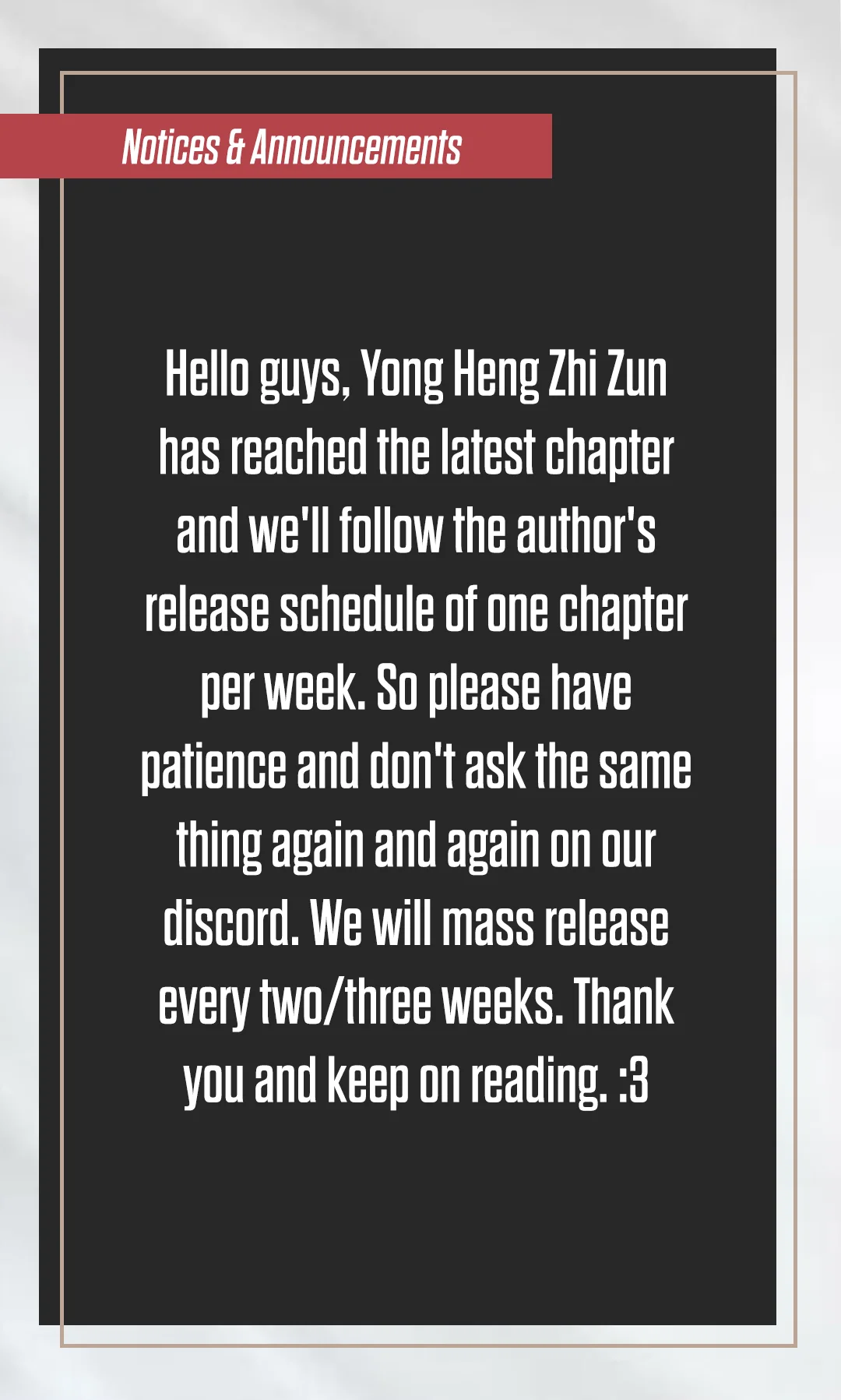 Read manga Yong Heng Zhi Zun Online